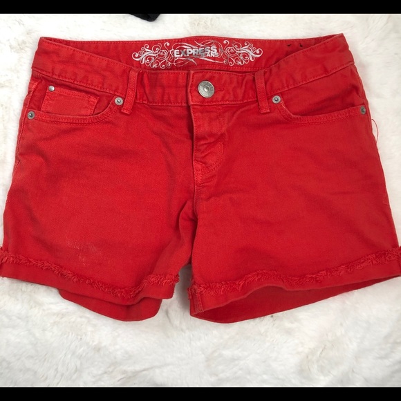 Bundle of 2 Express Jeans brand shorts - Picture 6 of 8